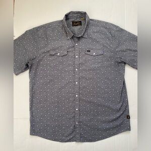 Howler Brothers Gray Shirt Size XXL Excellent Condition Casual Button Down